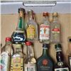 Image 4 : 20 Vintage Glass Mini Liquor Bottles - Majority are sealed - some evaporation