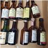 Image 3 : 20 Vintage Glass Mini Liquor Bottles - Empty