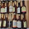 Image 3 : 22 Vintage Glass Mini Liquor Bottles - Empty