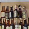 Image 4 : 22 Vintage Glass Mini Liquor Bottles - Empty
