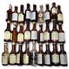 Image 1 : 27 Vintage Glass Mini Liquor Bottles - Empty