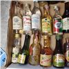 Image 2 : 22 Vintage Glass Mini Liquor Bottles - Majority are sealed - some evaporation