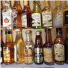 Image 3 : 24 Vintage Glass Mini Liquor Bottles - Majority are sealed - some evaporation