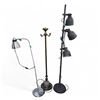Image 1 : 3 Assorted Floor Lamps, Approx. Various Size (H50" to 69")