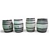 Image 1 : Group of 4 Oak Wine Barrels, Approx. H34" x 24" Each - As Is