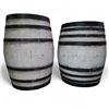 Image 2 : Group of 4 Oak Wine Barrels, Approx. H34" x 24" Each - As Is