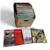Image 1 : 40+ Pcs Full Box Vinyl Records and Music Albums