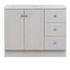 Image 1 : Glacier Bay Bannister 42" Vanity Combo - Pearl Grey - RV: $778 CAD (1001821814 - New in Box)