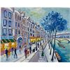 Image 2 : Jean Claude Picot Limited Edition Print - "Neige sur le Quai Bourbon" 2004, Signed & Numbered 440/45