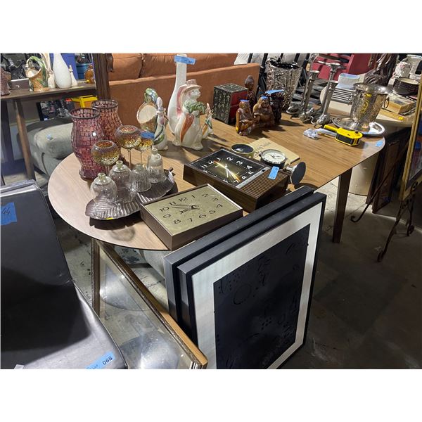 Werner Extendable Dining Table Walnut - RV: $1235 CAD (WM2031-DT) - Display Model Sold Asâ€