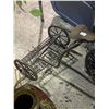 Image 3 : Rustic Tricycle End Table with Magazine Rack - Approx. H24" x L33"