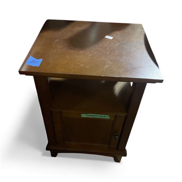 Wooden Accent Cabinet - Approx. H26" x W18" x D16"