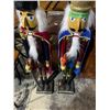 Image 3 : Set of 2 Standing Nutcracker Soldiers, 40" Tall Each