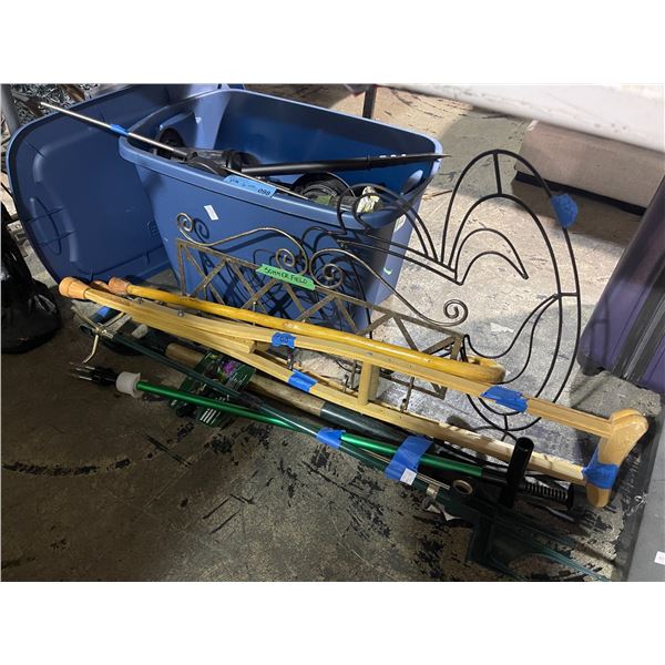 10+ Solar LED Pathway Lights (Various Sizes), Assorted Gardening Tools, and More - As Is