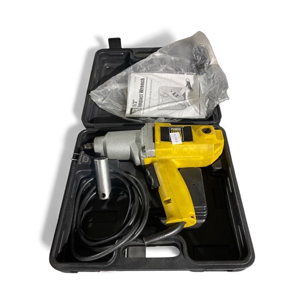 POWERFIST 1/2" Impact Wrench with Case