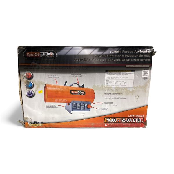 Dyna-Glo PRO Portable Forced Air Heater (Model: LPFA125H-01)