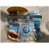 25 Pcs Assorted Turbo Grinding Cup Wheels - Includes Ermrich and Other Brands