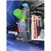 Image 2 : Bin of Assorted Accessories - Includes Extension Cords, Car Wash and Wax Products