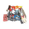 Mixed Hand & Power Tools: Skil Drill, Axes, Handsaws, Wood Files & Chisels