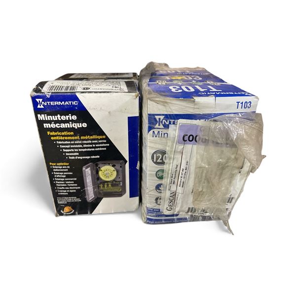 5 Pcs Intermatic T103 Mechanical Timers