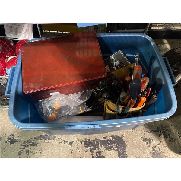 Group of Spring Clamps and Assorted Hand Tools