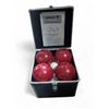 Image 5 : Sportcraft Bocce Ball Set and Box with Black Faux Fur