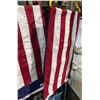 Image 2 : Group of 3 Annin American Flags