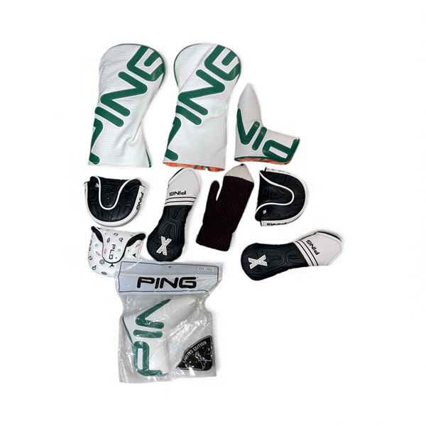 PING Golf Headcovers Includes Driver, Fairway, Hybrid & Putter Set