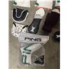 Image 2 : PING Golf Headcovers Includes Driver, Fairway, Hybrid & Putter Set