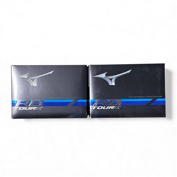 Brand New - 2 Boxes Mizuno RB Tour X Golf Balls - RV: $110 CAD