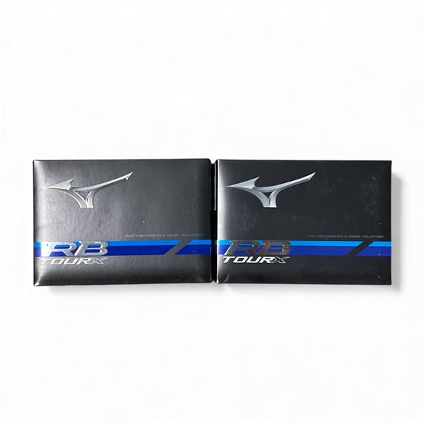 Brand New - 2 Boxes Mizuno RB Tour X Golf Balls - RV: $110 CAD