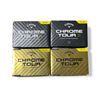 Image 1 : Brand New - 4 Boxes Callaway Chrome Tour & Chrome Tour X Yellow Golf Balls - RV: $260 CAD