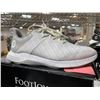 Image 2 : FootJoy Men's White & Grey Trim Golf Sneaker - Size 11