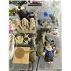 Image 2 : 35+ Floral/Garden-Themed Collectibles: Ceramic Figurines, Fruit Displays, Assorted Home Decor Pieces