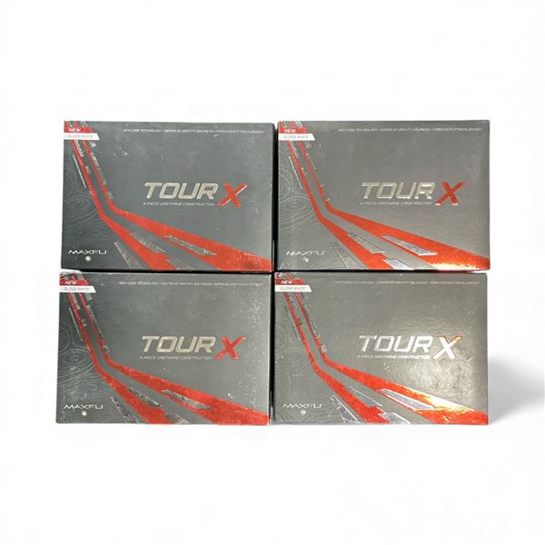 Brand New - 4 Boxes Maxfli Tour X Golf Balls- RV: $200 CAD