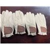 Image 3 : 5 Pcs New Modest Vintage Player - Heritage Leather Golf Gloves - Cream/Brown (Left Hand)
