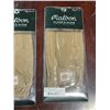 Image 2 : 2 Pcs New Malbon Player's Golf Guarantee Product Glove - Wheat - Men's Left - Size XL