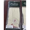 Image 2 : 2 Pcs New Malbon Player's Golf Guarantee Product Glove - Ivory - Men's Left - Size L