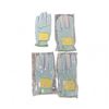 Image 1 : 4 Pcs New Modest Vintage Player - Pastel Cabretta Leather Golf Gloves - Blue (Left Hand - Size M)