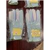 Image 4 : 4 Pcs New Modest Vintage Player - Pastel Cabretta Leather Golf Gloves - Blue (Left Hand - Size M)
