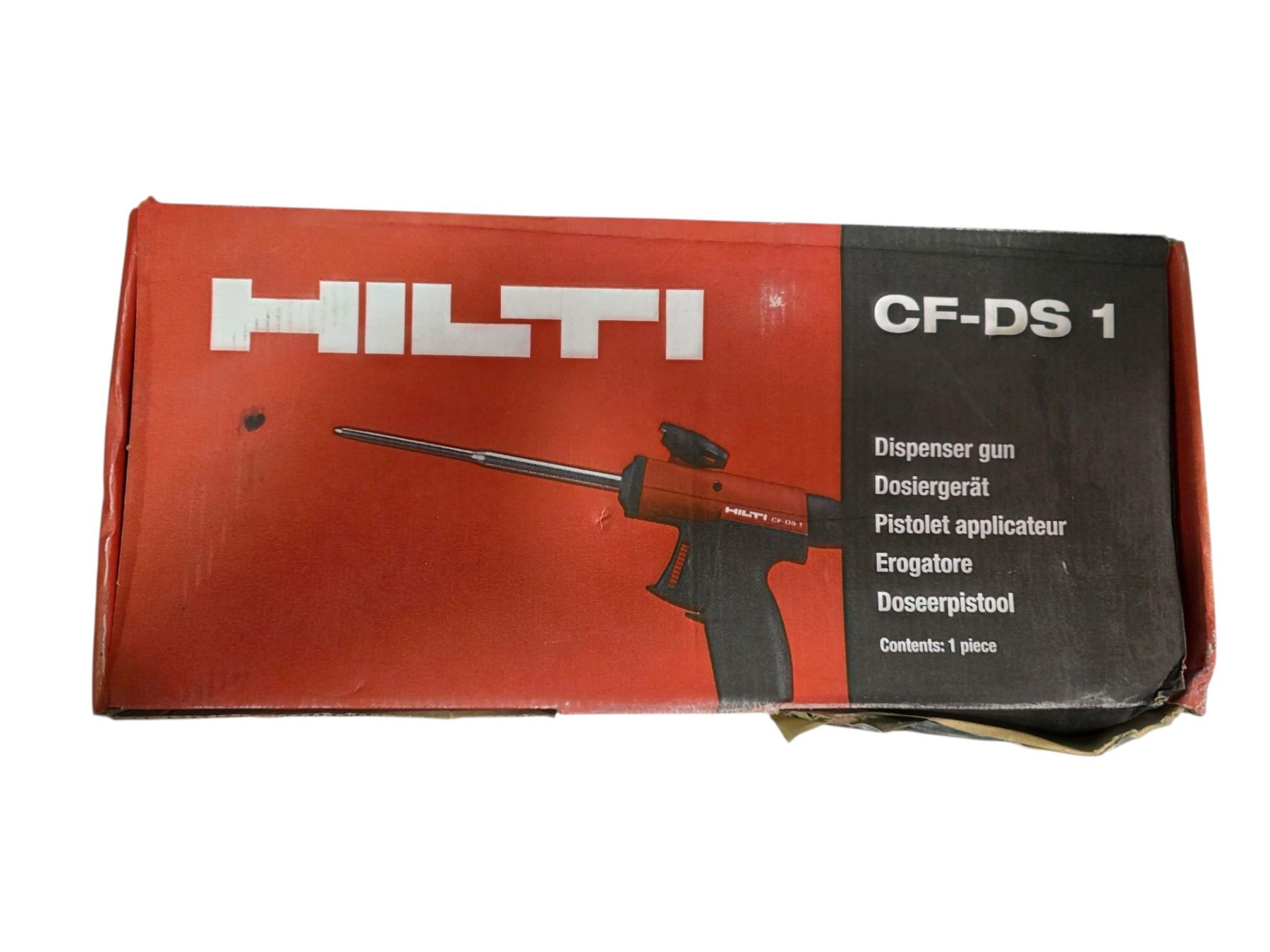thumbnail image 2 of Hilti CF-DS-1 Deluxe Dispenser Gun For Foam Insulating Sealant – New With Tracking 2 of 4