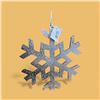 Image 2 : 2 Boxes (160 Pcs) Snowflake Hanging Silver 10" (Christmas Forever - XM-MS5460)