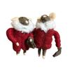 Image 1 : 2 Boxes (24 Pcs) 5" Santa Mouse Ornament (Christmas Forever - XM-KE1477)