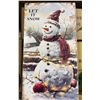Image 2 : 18 Pcs Bird House 3x4", 12 Pcs Snowman Wall Art 11x6", 12 Pcs Orn Metal Disc 4" Snowman w/Deer (Chri