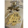 Image 2 : 12 Pcs Orn Bear 3" Matt Gold & 72 Pcs Owl Hanging Ornament (Christmas Forever - XM-MG1882/XM-MF-1217
