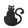 Image 1 : 24 Pcs Spray Black Cat 25.5" (Christmas Forever - XM-HH1171)