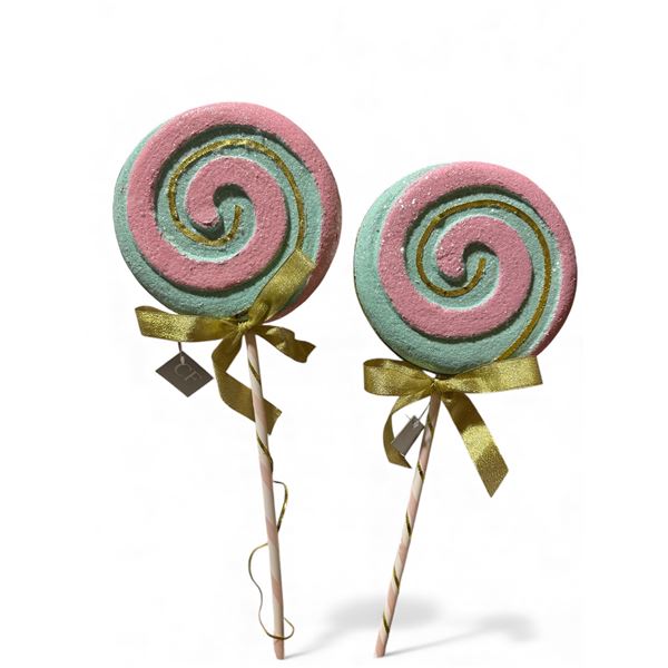 16 Candy Lollipop Pink H25" (Christmas Forever - XM-ZQ2155)