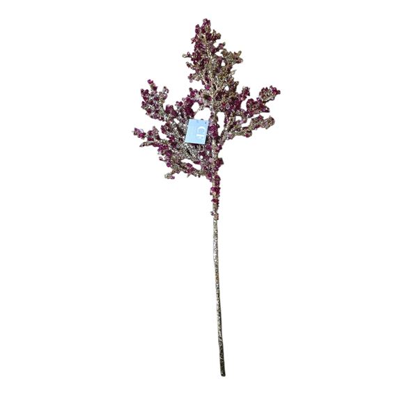 36 Pcs Spray 24" Gold Coral Crytstal (Christmas Forever - XM-HS5875)