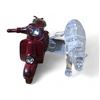 Image 1 : 23 Pcs Orn 4.75" Red Scooter and Orn Polar Bear (Christmas Forever - XM-MN2191/XM-MC1528)