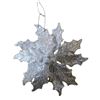 Image 2 : 72 Pcs Assorted Ornament: Mice, Wooden Disc, 4.5" Silver Snowflake  (Christmas Forever - XM-KE1407/X